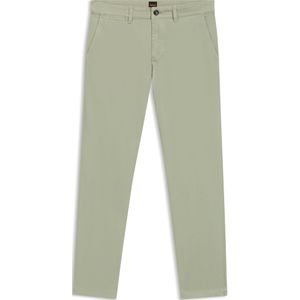 BOSS - Regular-fit Broek - Elastisch Katoenen Satijn
