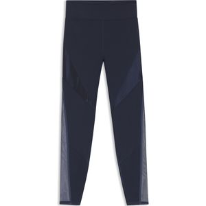 Actieve legging met inzetstukken van mesh