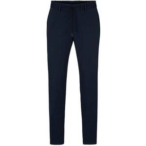 Slim-fit broek van hoogwaardige stretchjersey