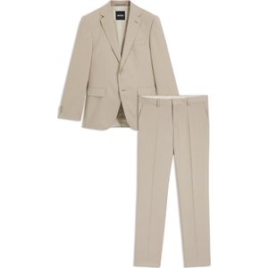 Regular-fit pak van scheerwol met micropatroon