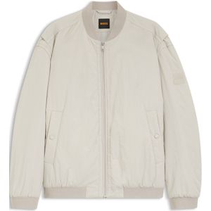 Waterafstotend bomberjack van zacht materiaal