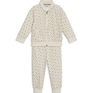 BOSS Kidswear - Trainingspak - All-over Jacquard - Zacht Katoen