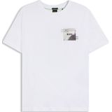 BOSS - Relaxed-fit T-shirt - Met Decoratieve Reflecterende Accenten