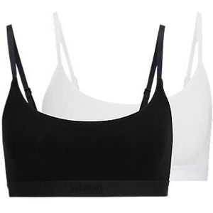 Set van twee bralettes van stretchmodal