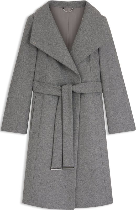 BOSS - Mantel - Regular-fit - Scheerwol en Kasjmier