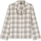 BOSS - HOLIDAY - Pyjamabovendeel - Regular Fit - Katoenmix - Geruit