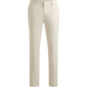 Compact opvouwbare broek van waterafstotend stretchmateriaal