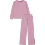 HUGO - Relaxed-fit Pyjama - Stretchkatoen - Met Logolabels