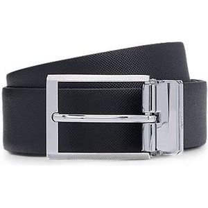 Riem van Italiaans leer met logolus in geschenkdoos
