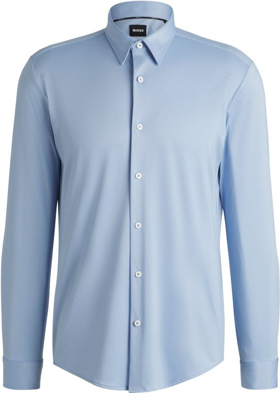 BOSS - P-ROAN - Slim Fit Overhemd - Effen - Lange Mouwen