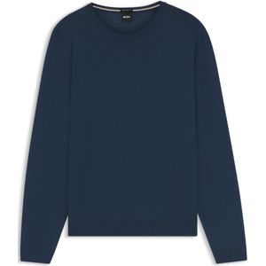 Slim-fit trui van merinowol