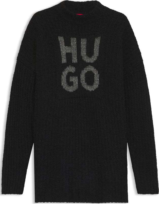 Hugo - Sloguis 10274080 01 - Trui - Oversized - Ronde Hals - Lange Mouwen