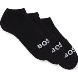 BOSS - Sneakersokken 3P AS Logo CC W - Zwart - Set van 3