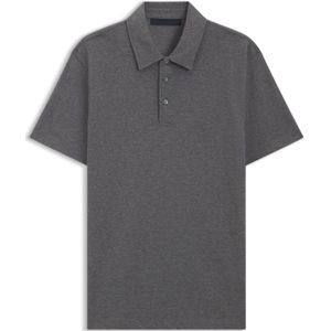 Polo van katoen en zijde uit de BECKHAM x BOSS-collectie