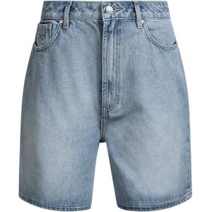 Hugo - Gelita 01 - Spijkerbroek - Blauw - 100% Katoen, Hoge Taille, Normale Pasvorm