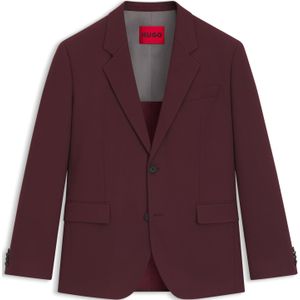 Modern-fit colbert van hoogwaardig stretchtwill