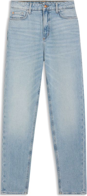 BOSS - Regular-fit - Jeans - Lichtblauw - Zacht Denim