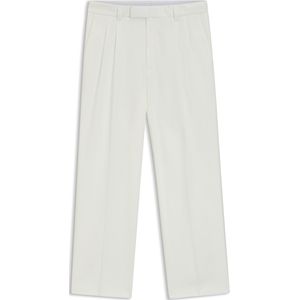 Relaxed-fit broek van gemerceriseerde stretchkatoen