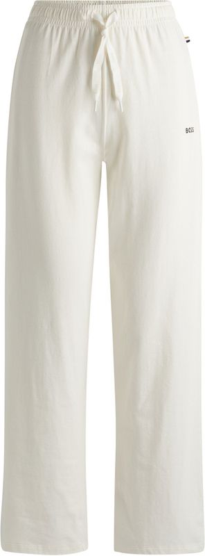 BOSS - Open White - Pyjama - Katoen - Hoog Taillehoogte - Elastische Band