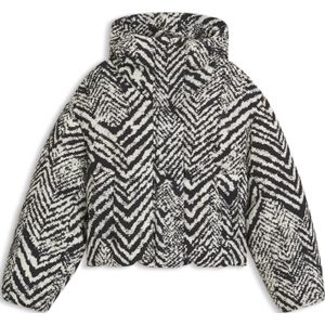 BOSS - Paffia2 - Gewatteerde Jas - Zwart/Wit