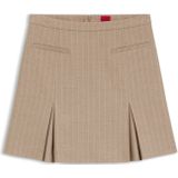 Hugo - Ramola 10272052 01 - Minirok - Krijtstreep - Stretch Flanel