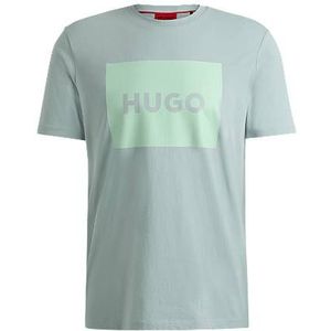 Regular-fit T-shirt van katoenen jersey met logoprint