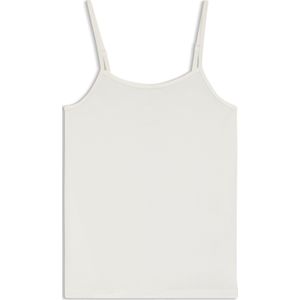 Onderhemd van stretchjersey met verstelbare bandjes