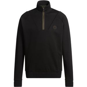 Sweatshirt met ritskraag en Double B-monogram van een katoenmix