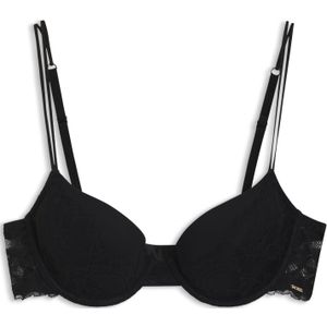 Kanten beugelbeha met dubbele bandjes