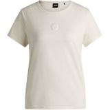 BOSS - T-shirt - Gemerceriseerd Katoen - Double B-monogram