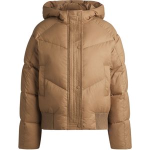 Waterafstotende gewatteerde jas in bomberstijl, voor de ruitersport