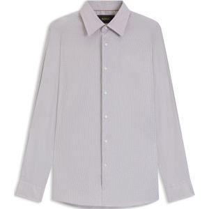 Slim-fit overhemd van een Italiaanse katoenmix