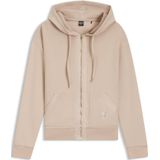 Hoodie van een katoenmix met rits en Double B-monogram