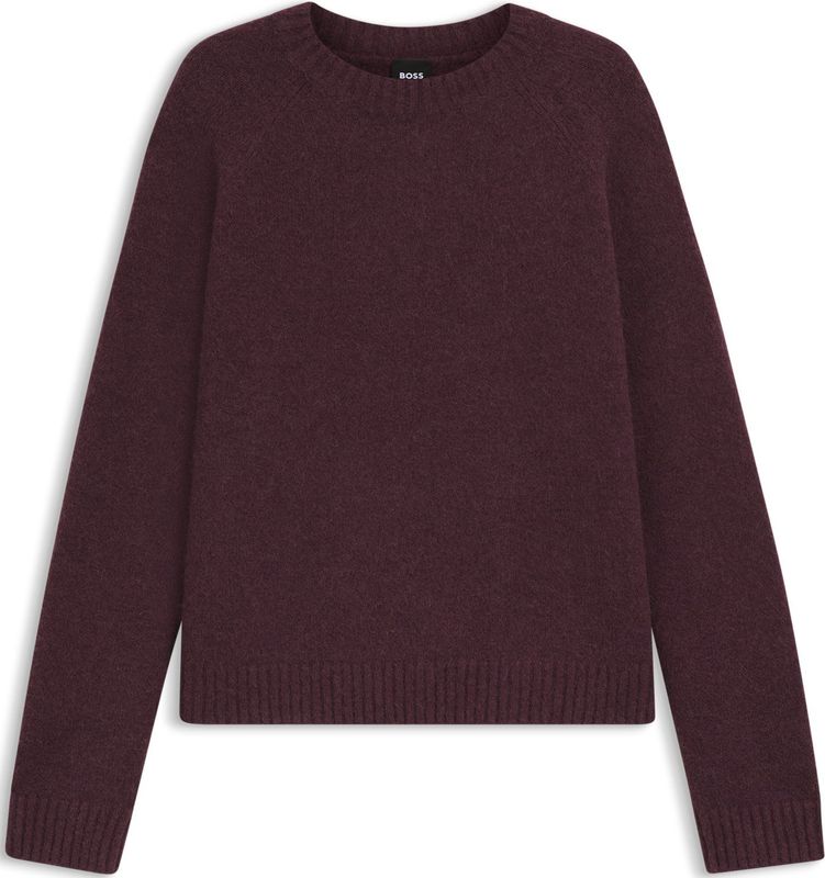 BOSS - FEBISAN - Gebreide Pullover - Regular Fit - Alpacamix