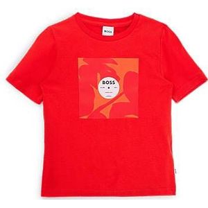 T-shirt van katoen met logo-artwork voor kinderen