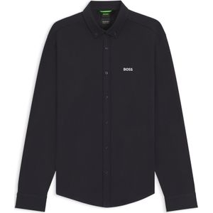 BOSS - Motion L - Overhemd - Katoen - Blauw