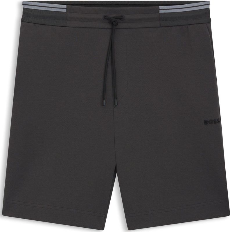 BOSS - Zone - Korte Broek - Grijs - Synthetisch
