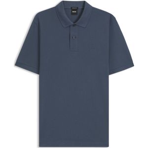 Pallas-polo van katoenpiqué met logostiksel