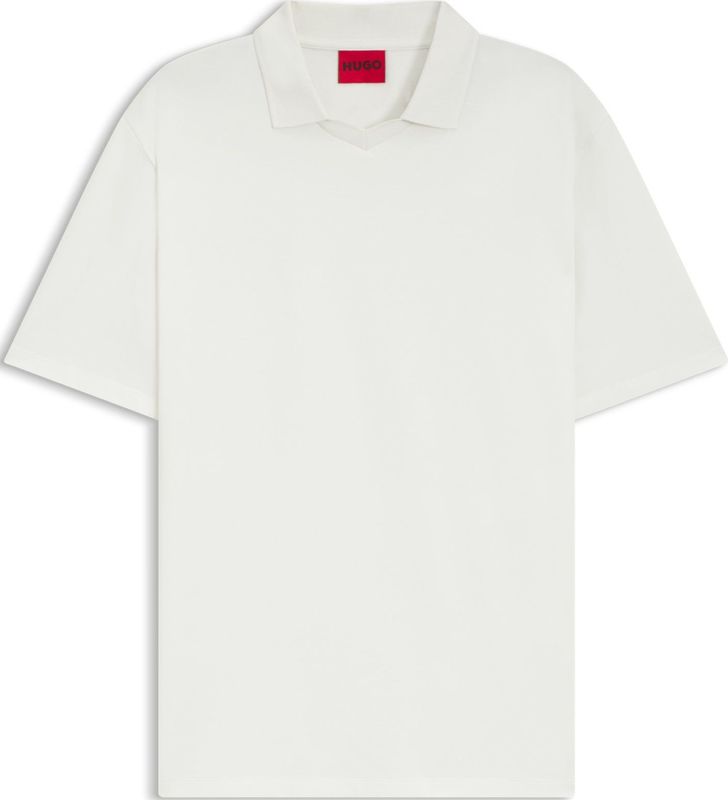 HUGO - 50542770 - Polo - Wit - Katoen - Korte Mouwen
