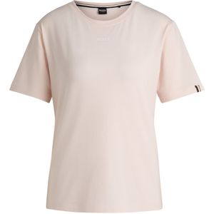 BOSS - Pyjama-T-shirt - Stretchkatoen - Regular-fit - Met Logodetail