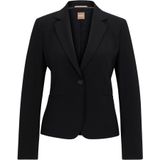 BOSS - Jarua - Blazer - Zwart - Slanke Pasvorm