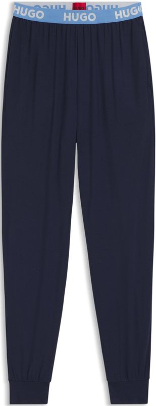 HUGO - Pyjamabroek - Stretchjersey - Met Boorden en Logotailleband