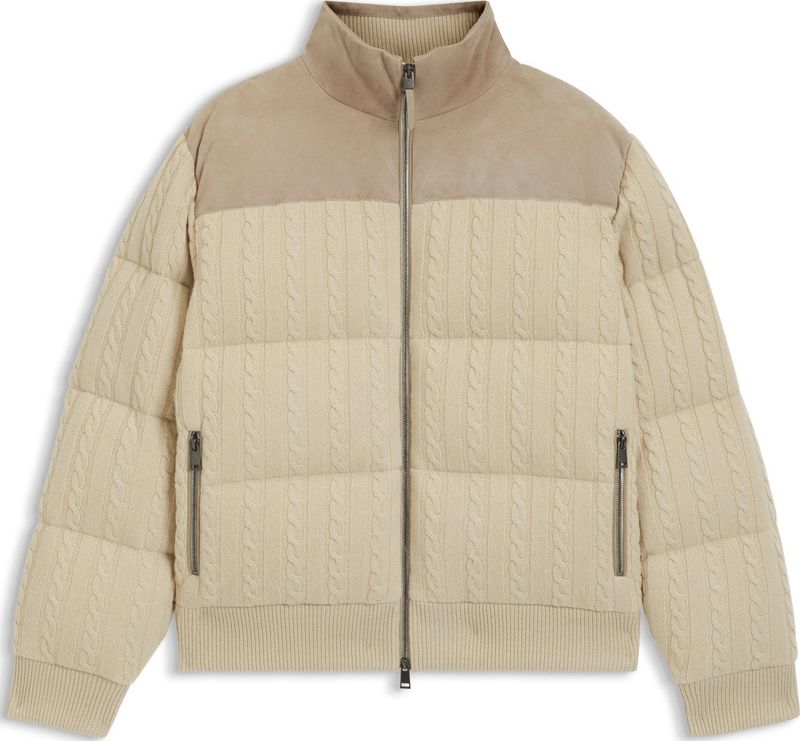 Hugo, Heren, Jassen, Beige, Maat: M