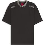 HUGO - x RB - T-shirt - Katoen - Contrastranden en Logo’s