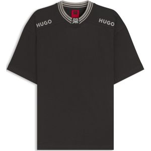 HUGO - x RB - T-shirt - Katoen - Contrastranden en Logo’s