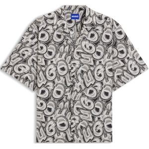 HUGO - Overhemd 'Eligino' - Nachtblauw - Comfort Fit