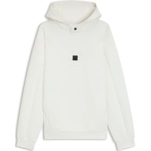 HUGO - Hoodie - Katoenmix - Relaxed-fit - Gelaagde Logo’s