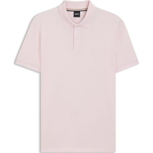 BOSS - Polo - Katoen - Blauw - Logodetail