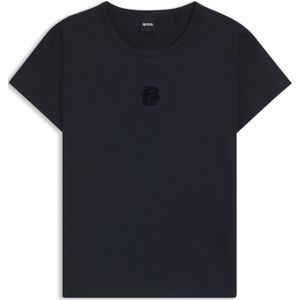 T-shirt van gemerceriseerde katoen met Double B-monogram