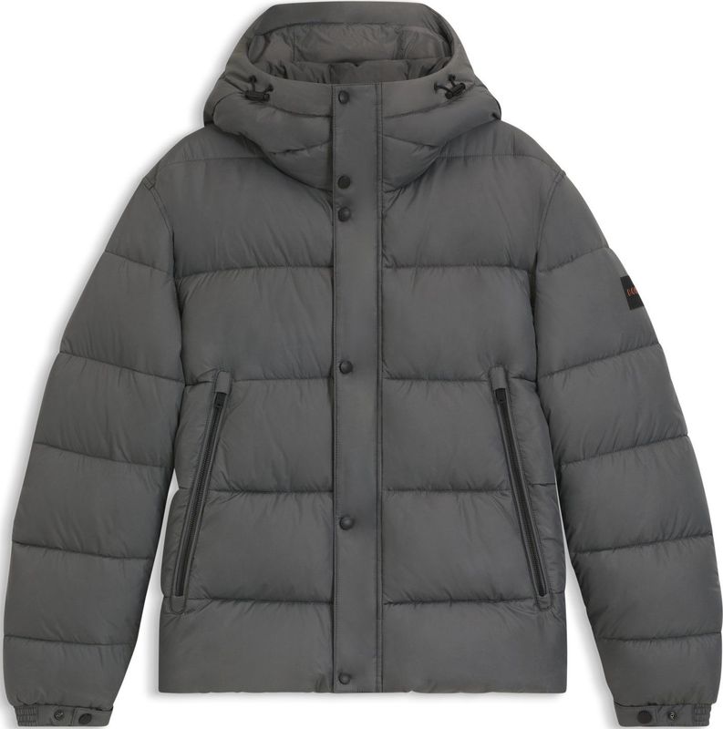 BOSS - Regular-fit Pufferjack - Waterafstotend - Met Capuchon